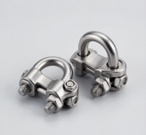 Stainless Steel Wire Rope Clips — DIN 741 Cable Clamps