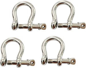 Stainless Steel Shackles — D-Shackle, Bow Shackle & Anchor Shackle