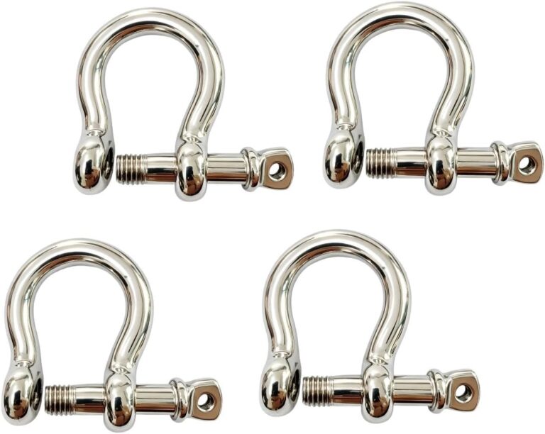 Stainless Steel Shackles — D-Shackle, Bow Shackle & Anchor Shackle