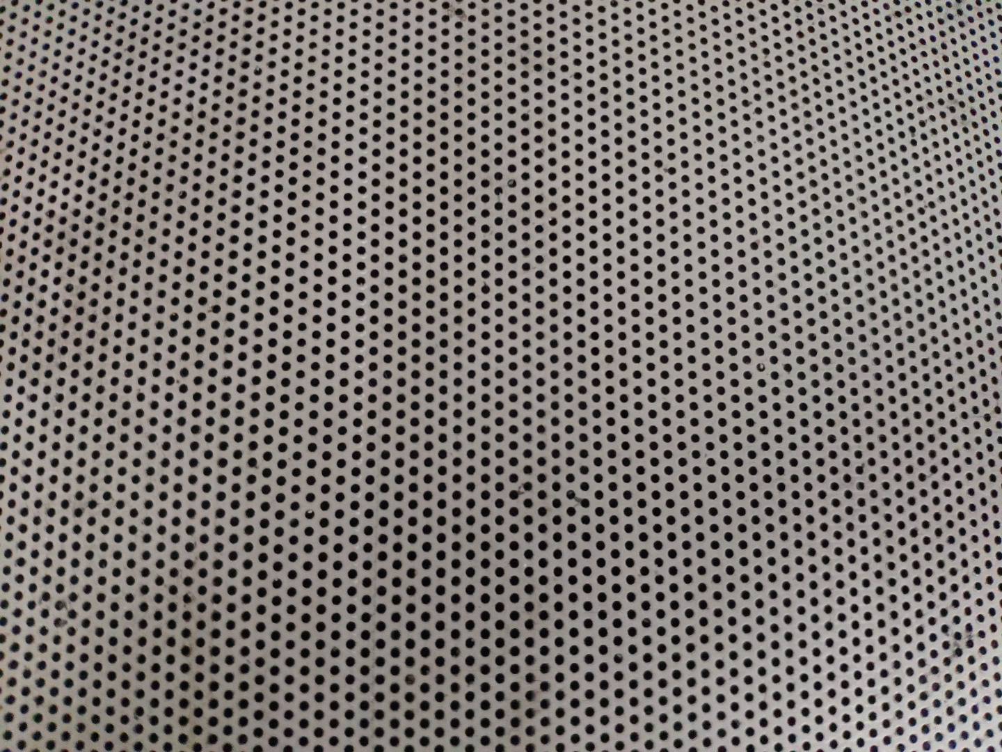 Fine round-hole perforated metal mesh surface